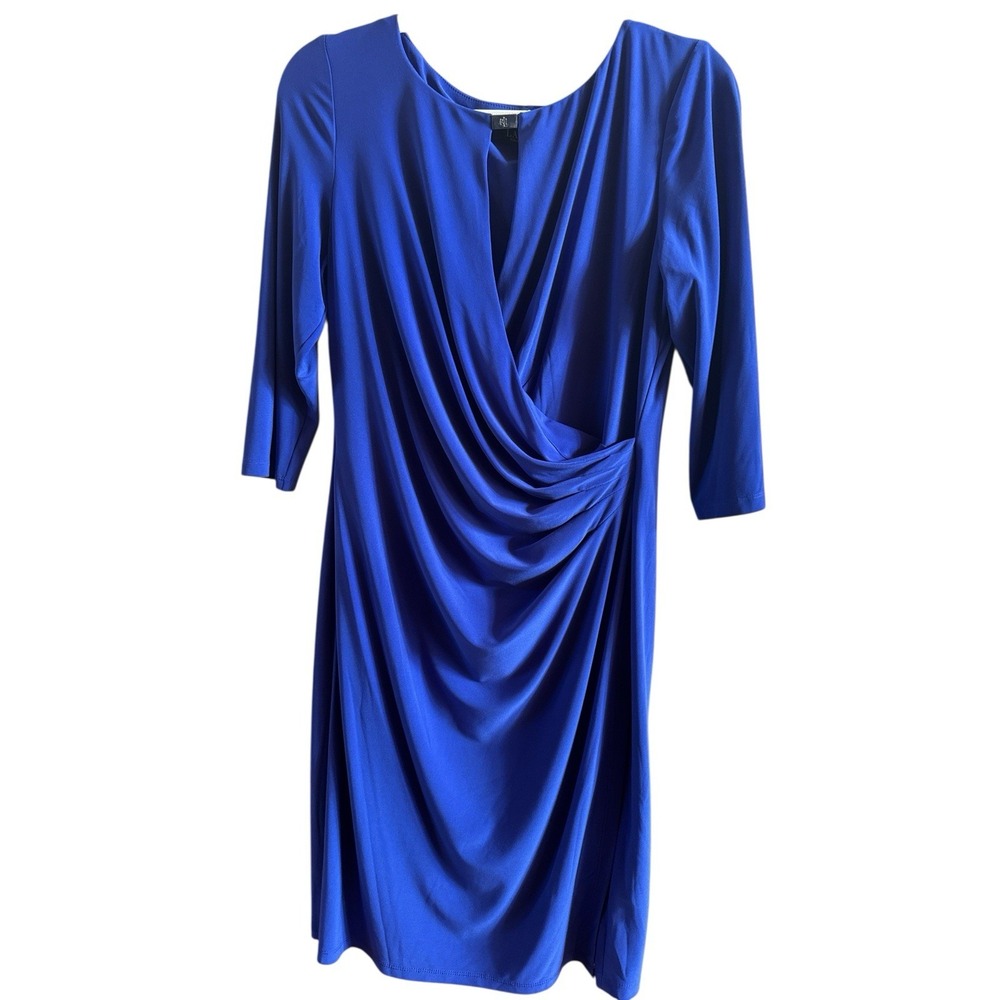 Ralph Lauren Royal Blue Woman's Knee Length Dress *no Size Tag See Measurements